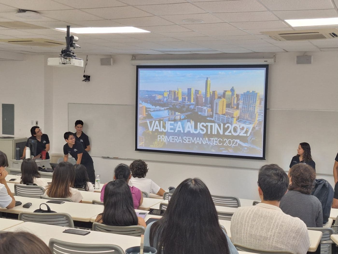 Anuncio del viaje a Austin 2027